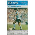 1973 programme Coventry City v. Manchester City...