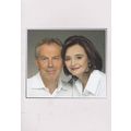 Cherie Tony Blair Labour MP Leader Hand Signed ...