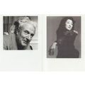 Mitsuko Uchida Colin Davies 2x BBC Music Postca...