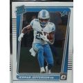 2021 Panini Optic JERMAR JEFFERSON (Lions) Rate...