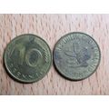 1987j 10 Pfennig Germany Coin