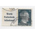 GERMANY 1941 HITLER HEAD BOOKLET 4Pf PARTICIPAT...
