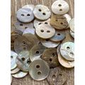 9mm Mother Of Pearl buttons 2 Hole Baby Cardiga...