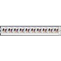 1596, MNH 13¢ Gutter Snipe Freak Error Strip of...