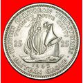 Ⰶ GREAT BRITAIN (1955-1965): CARIBBEAN ★25 CENT...