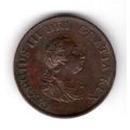 Great Britain. George III. Halfpenny 1799. dy16278