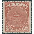 Fiji 1895 2½d brown Perf 11 SG90 unused