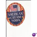 very old label - American Cream Soda