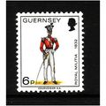 GUERNSEY 1974 SG 107 6p OFFICER NORTH REGIMENT ...