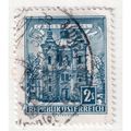 1957 AUSTRIA sg1309 2s STEEL BLUE FINE USED (GAP1)