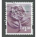 ENGLAND £1.10 'TUDOR ROSE' (EN41) FINE USED (EB...