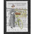 AUS 1985 33c 'DISTRICT NURSING SERVICES' FINE U...