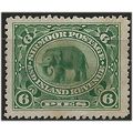 Sirmoor (IFS) 1894 SG23 6p Green Mounted Mint . ..