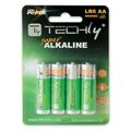 TECHly - AA 1.5V Super Alkaline Batteries - LR0...