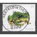 AUT 2008 65c (S/A) 'FAUNA - TREE FROG ' FINE US...