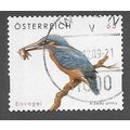 AUT 2008 65c (S/A) 'BIRDS - KINGFISHER ' FINE U...