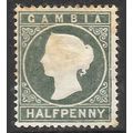 1886 -1887 Queen Victoria - New Watermark - ½p ...