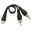 RCA Splitter / Adapter, RCA Female to Dual RCA ...