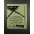 1951 Ithaca Gun Featherlight Repeater Shotgun Ad