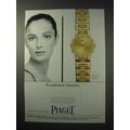 1997 Piaget Dancer Watch Ad - Exceptional Character
