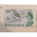 Bahamas QEII 1967 50c Seaplane Used SG 307 Sc 2...