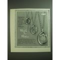 1974 Winard Lockets Ad - Mainly for Mothers