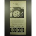 1955 Rosenthal Raymond Loewy Coins China Ad - How graciously formal