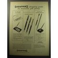 1957 Sheaffer's Pens Ad - Sheaffer's shopping guide for business gift giving