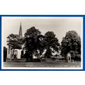 Postcard St Andrews Church & War Memorial West ...