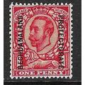BECHUANALAND 1912-14 GV PROTECTORATE O/P ON 1d ...