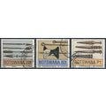 Traditional Weapons: 3 Values - Botswana 1996 -...