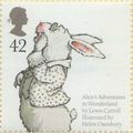 GB 2006 Animal Tales 42p Alice Wonderland Unmou...