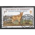 GUE 1980 7P 'GUERNSEY GOATS' FINE USED (EBID52-...