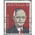 AUSTRALIA, John Curtin, red 1975, 10c