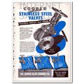 COOPER ALLOY FOUNDRY CO 1948 blue stainless ste...
