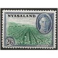 Nyasaland 1945 SG154 2/6d Emerald & Blue Mounte...