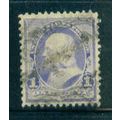 Used 219 1c Benjamin Franklin Fine M01895