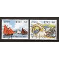 ierland mi 1068,1069 Europa Cept 1998 gestempeld