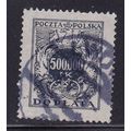 POLAND 1921 POSTAGE DUES 500,000 MK USED SG D212
