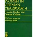 Women In German Yearbook: Feminist Studies And German Culture