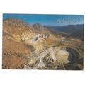 VOLCANO in Greece used postcard =