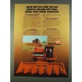 1978 Massey-Ferguson MF 550 and MF 540 Combines Ad