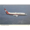 Dan Air Boeing B737 300 Aircraft Postcard (A21168)