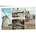 Multiview of Birkenhead Wirral Postcard Merseys...