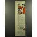 1953 Pitney-Bowes Postage Meter Ad - No she cried!