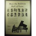 1957 Baldwin Pianos Ad - Meet the Baldwin Hall of Fame (Seventh of a series)