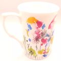 Hearts & Flowers Mug Bone China 10 CM Gift Micr...