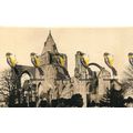 Crowland Abbey, Lincs, RP Postcard