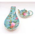 Blossom Melamine Spoon & Teabag Holder Set Kitc...