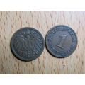 1907d 1 Pfennig Germany Empire Coin